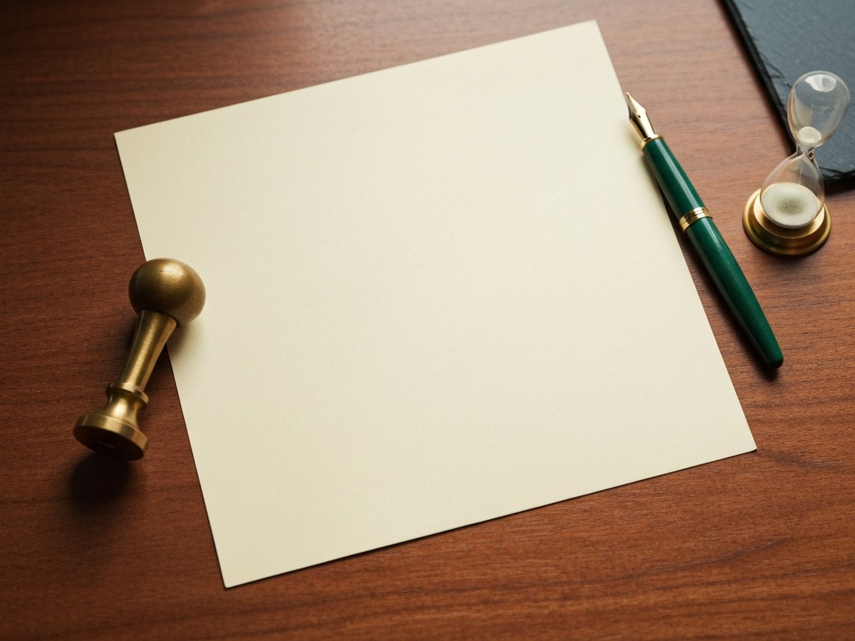 A close view of a court document beside a wall calendar with dates being counted off by hand.